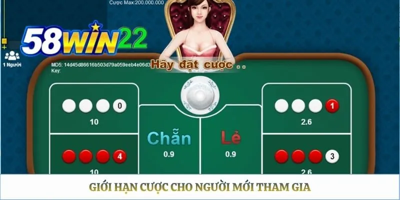 Xóc Đĩa 58WIN - Hướng Dẫn Luật Chơi Và Cửa Cược Chi Tiết Giới hạn cược cho người mới tham gia