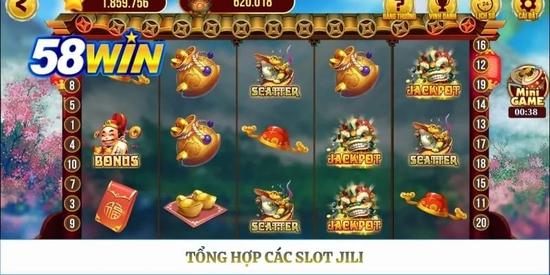 Nổ Hũ JILI 58WIN: So Sánh Các Tựa Game Hot & Trải Nghiệm Tổng hợp các slot Jili